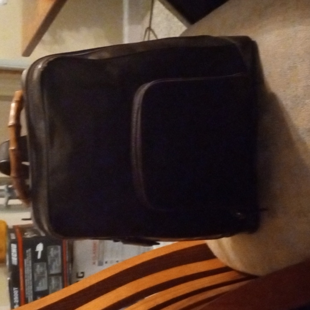 Gucci Backpack with bamboo handle